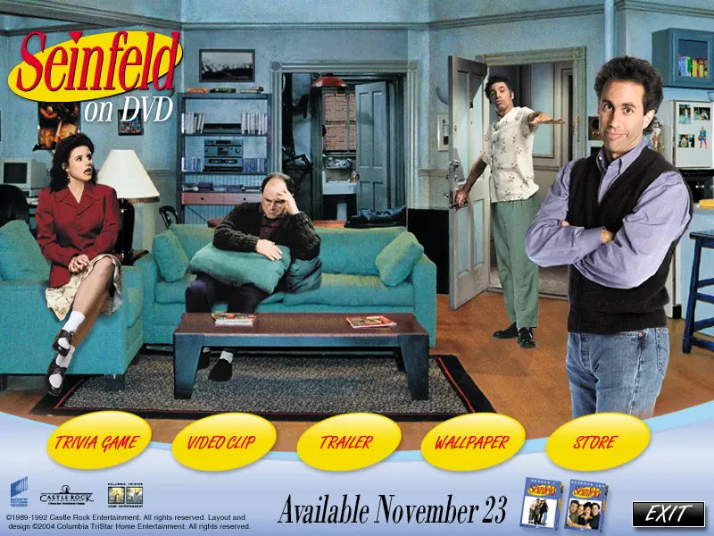 Seinfeld on DVD Microsoft Windows PC CD-PC Gamez USA