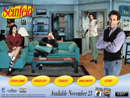 Seinfeld on DVD Microsoft Windows PC CD-PC Gamez USA