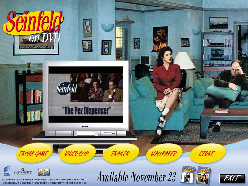 Seinfeld on DVD Microsoft Windows PC CD-PC Gamez USA