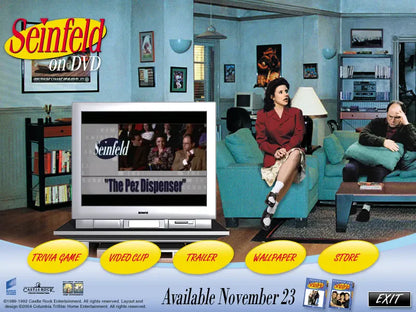 Seinfeld on DVD Microsoft Windows PC CD-PC Gamez USA