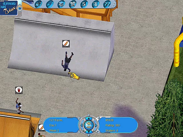 Activision Skateboard Park Tycoon 2004 – PC Game – CD-ROM-PC Gamez USA