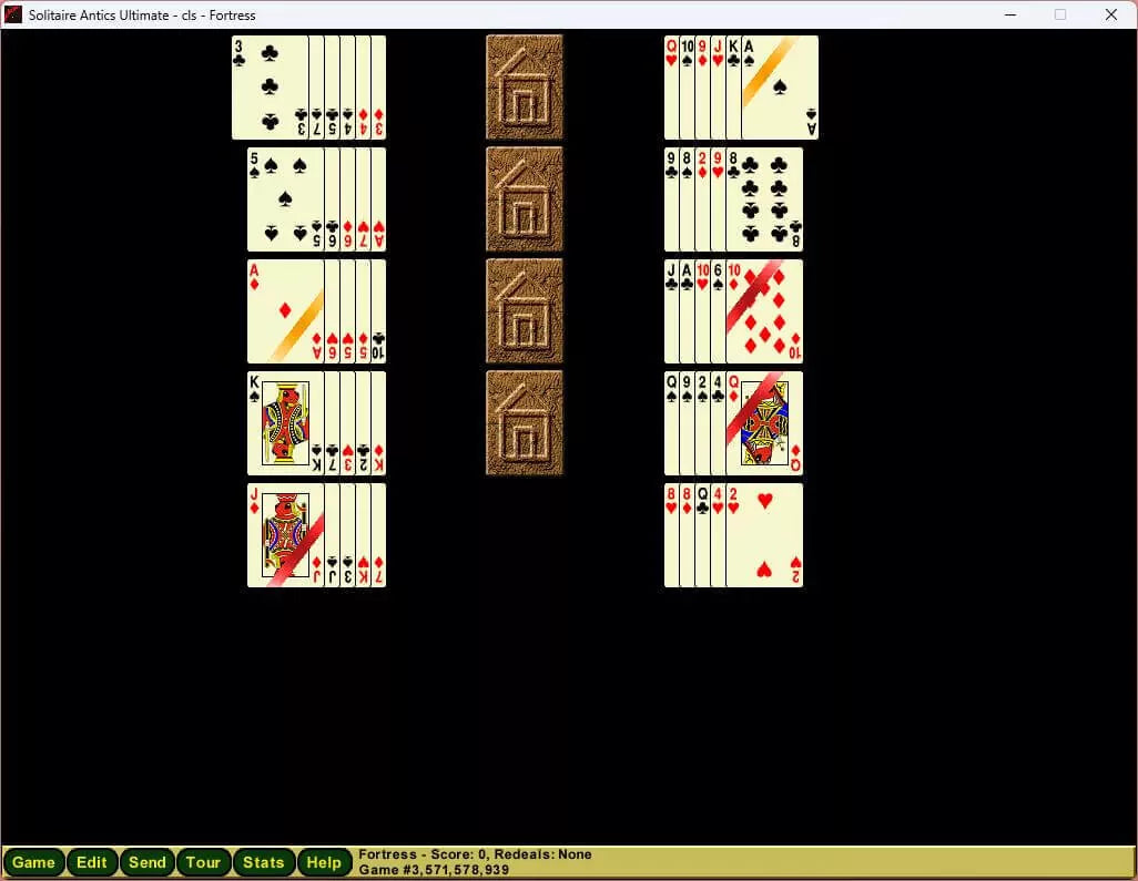 Solitaire Antics Ultimate Microsoft Windows PC CD-PC Gamez USA