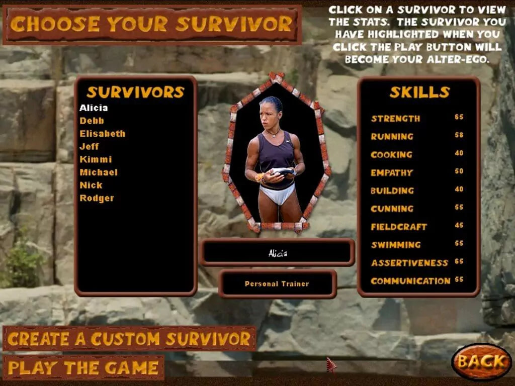 Survivor The Interactive Game Microsoft Windows PC CD-PC Gamez USA