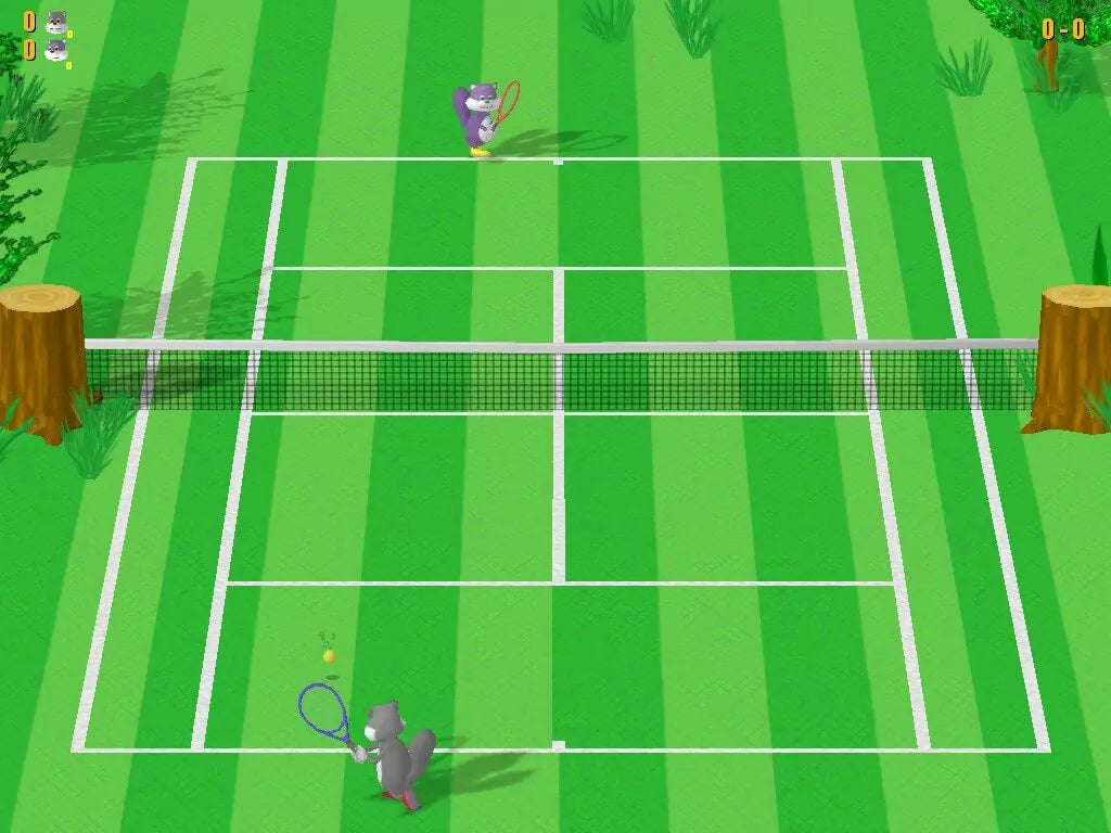 Tennis Critters Microsoft Windows PC CD-PC Gamez USA