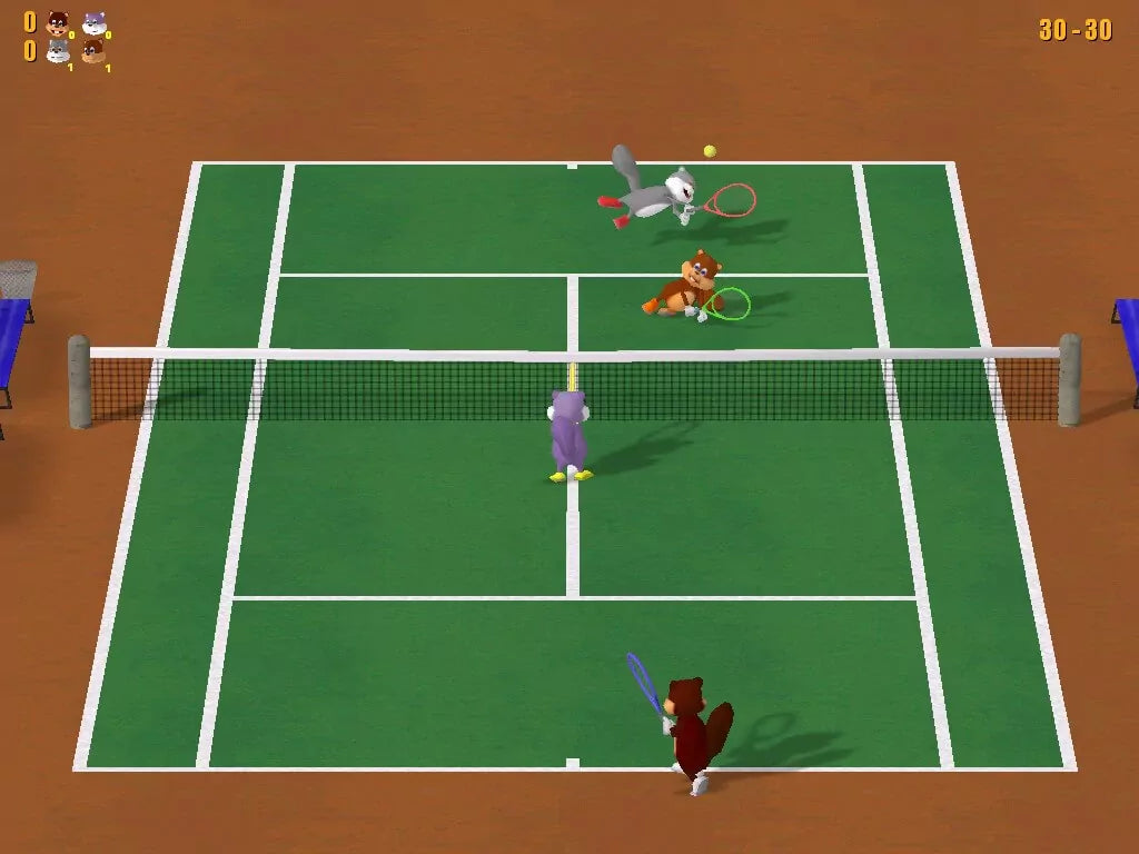 Tennis Critters Microsoft Windows PC CD-PC Gamez USA