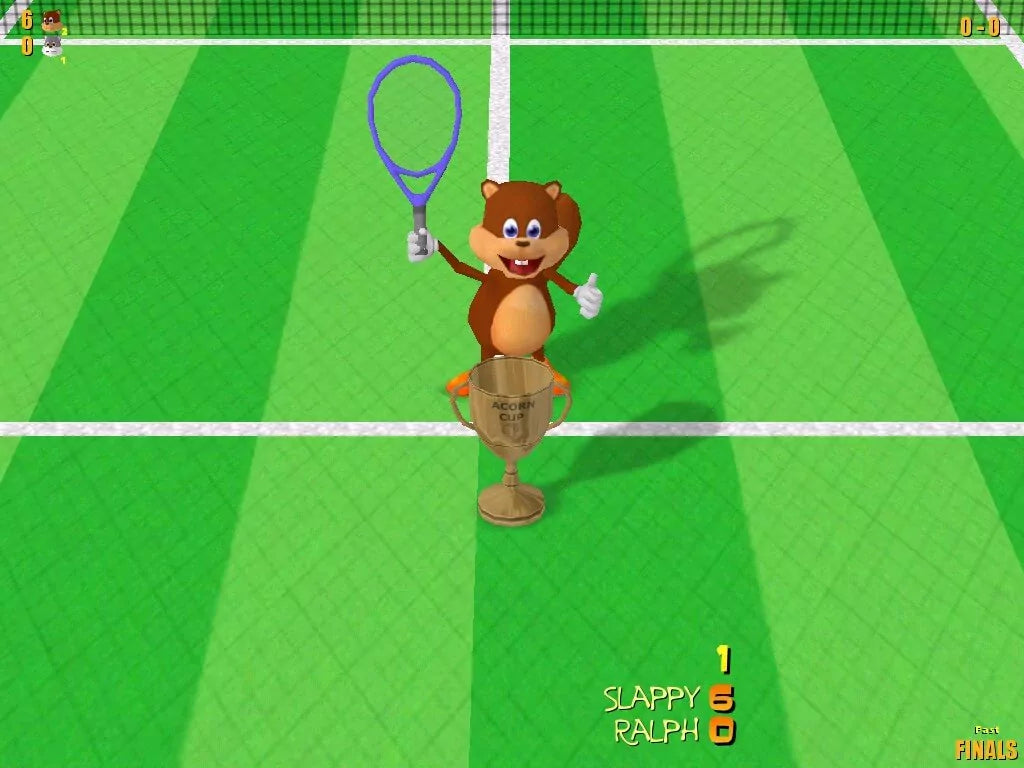 Tennis Critters Microsoft Windows PC CD-PC Gamez USA