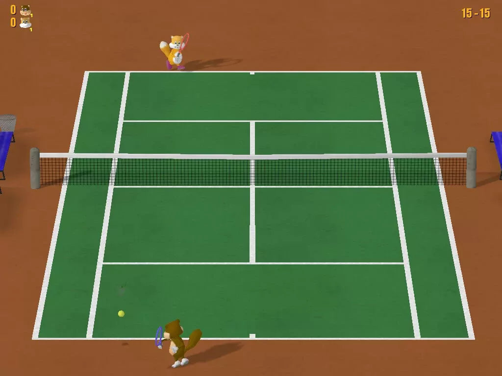 Tennis Critters Microsoft Windows PC CD-PC Gamez USA