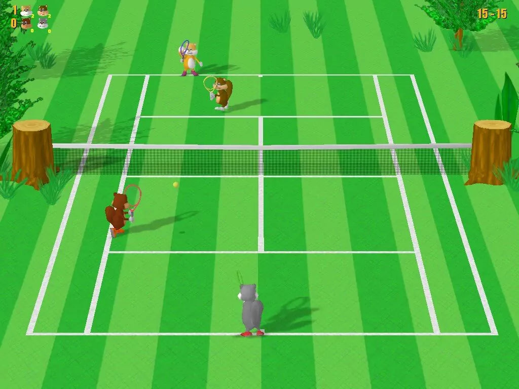 Tennis Critters Microsoft Windows PC CD-PC Gamez USA