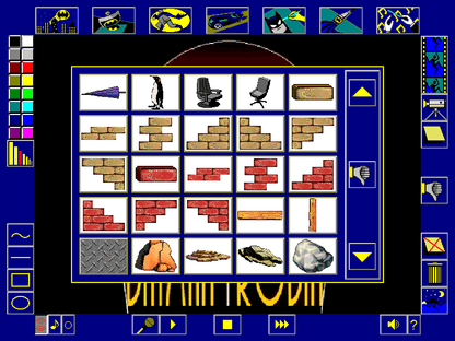 The Adventures of Batman Robin Cartoon Maker Microsoft Windows PC MS-DOS-PC Gamez USA