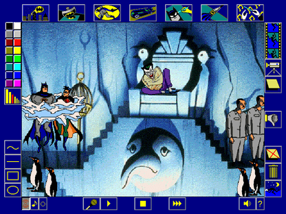 The Adventures of Batman Robin Cartoon Maker Microsoft Windows PC MS-DOS-PC Gamez USA