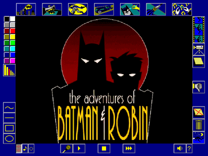 The Adventures of Batman Robin Cartoon Maker Microsoft Windows PC MS-DOS-PC Gamez USA