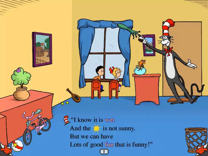 The Cat in the Hat by Dr. Seuss Microsoft Windows PC CD-PC Gamez USA