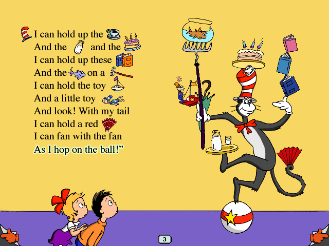 The Cat in the Hat by Dr. Seuss Microsoft Windows PC CD-PC Gamez USA