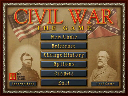 The History Channel Civil War Great Battles Microsoft Windows PC CD-PC Gamez USA