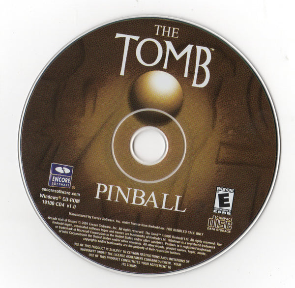 The Tomb Pinball Microsoft Windows PC CD-PC Gamez USA