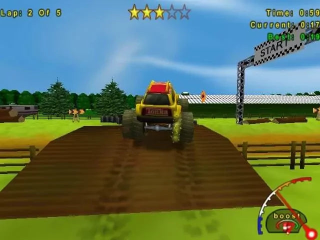 Tonka Monster Trucks Microsoft Windows PC CD-PC Gamez USA