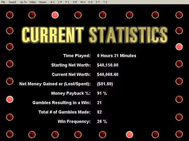 Vegas JackPot Gold 250 Casino Games Microsoft Windows PC CD-PC Gamez USA