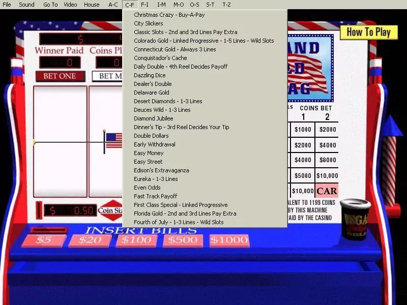 Vegas JackPot Gold 250 Casino Games Microsoft Windows PC CD-PC Gamez USA