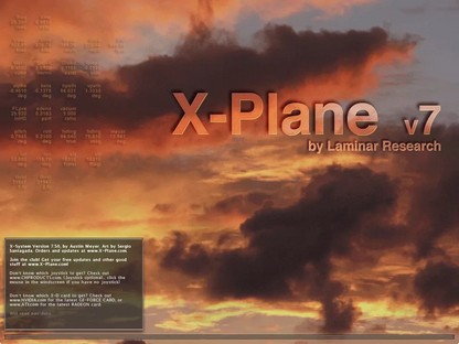 X-Plane Version 7 Microsoft Windows PC CD-PC Gamez USA